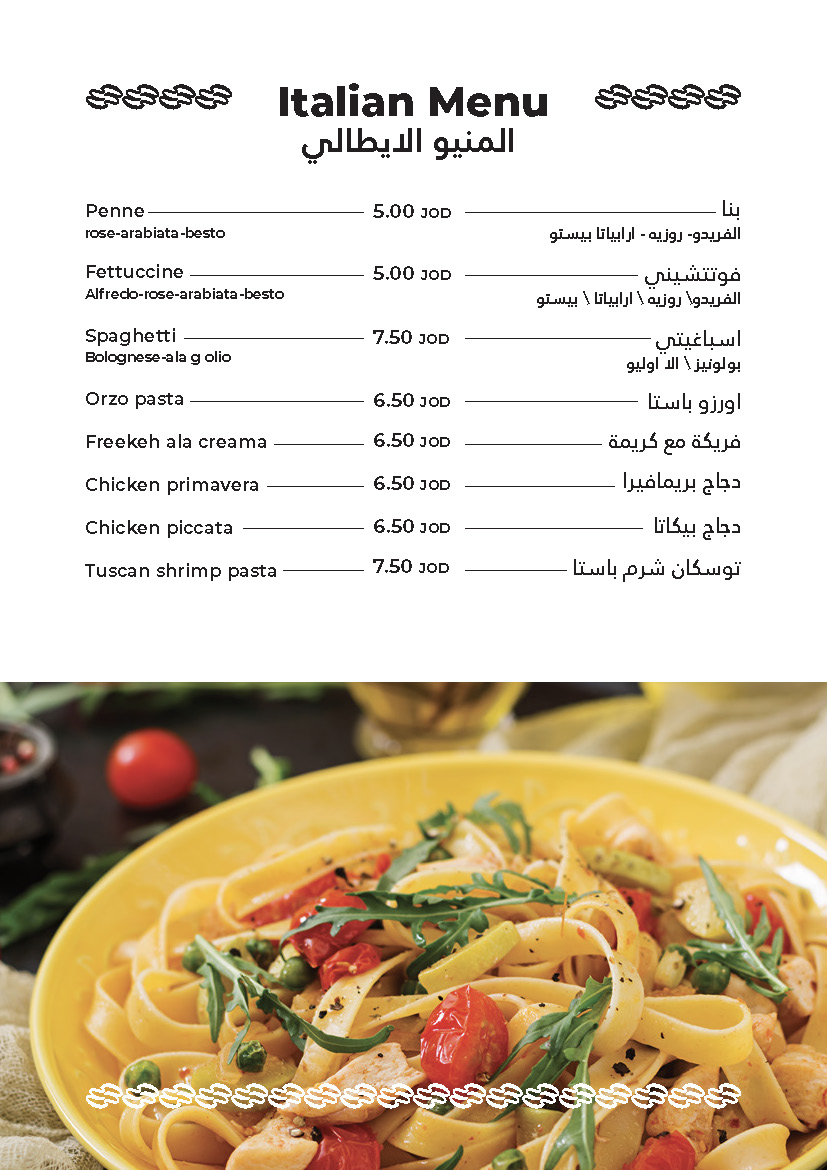Menu Page 7
